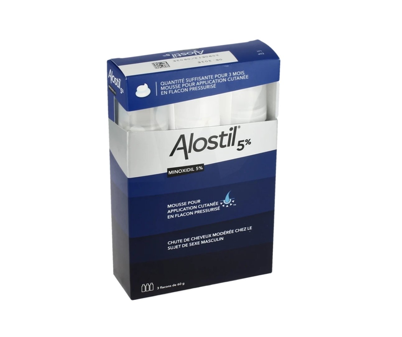 MINOXIDIL ALOSTIL MOUSSE 5_ MINOXIDIL ALOSTIL MOUSSE 5% – Image 1