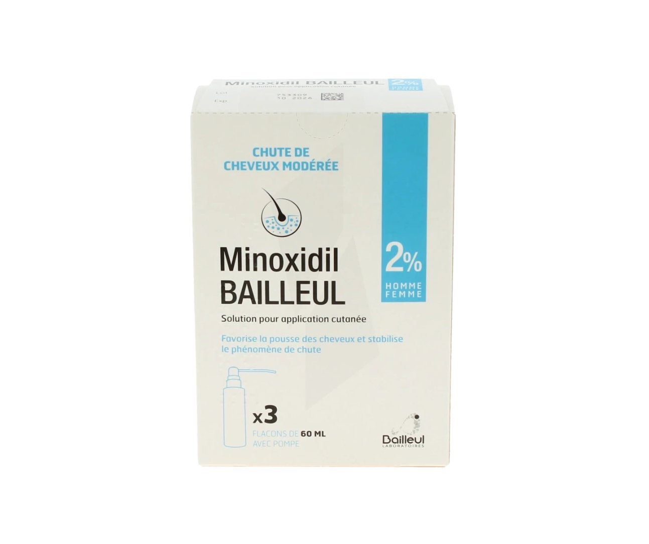 MINOXIDIL BAILLEUL 2_ MINOXIDIL BAILLEUL 2% – Image 1